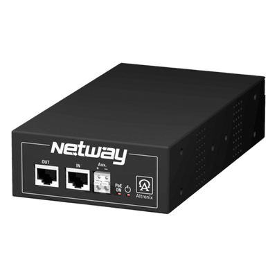 Inyector Midspan / 1 Puerto / Hi-PoE 60W / 802.3af/at / 56VDC Clase 2 / -30°C a 50°C / 1.0 kg