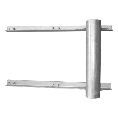 Brazo Lateral para Torre / Tubo 4.5" (114.3 mm) / Altura 60 cm (1.97 ft) / Acero ASTM A-36 / Galvanizado en Caliente / Compatible STZ45G