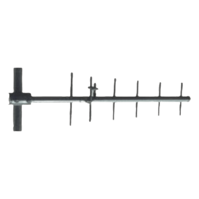 Antena Yagi / 6 Elementos / 210-230 MHz / 10 dB / N Hembra / 300W / 161 km/h (100 mph)