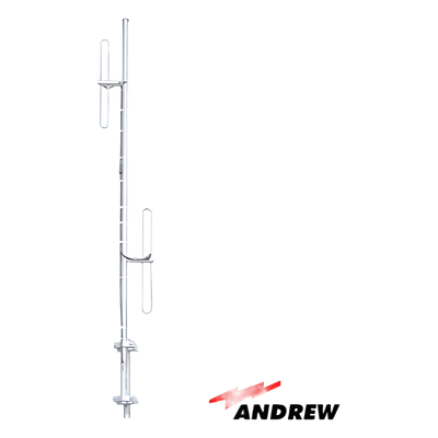 Antena base / 2 dipolos / 150-158 MHz / 3-6 dBi ajustable / 500W / N macho