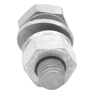 Tornillo estructural / Grado A325 / 1/2 x 1-1/2 pulg / Cabeza hexagonal / Tuerca plana / Galvanizado