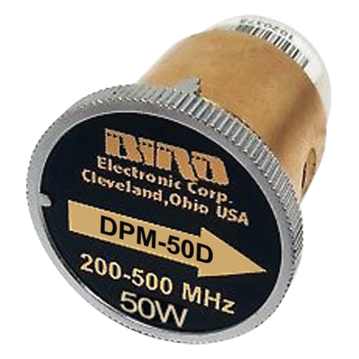 Elemento de Medición de Potencia / 200-500 MHz / 1.25-50 W / Compatible Sensores 5010/5014 / 656-1640 ft