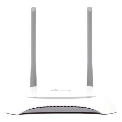 Router Inalámbrico N300 / 2 Antenas 5 dBi / 4x LAN 10/100 Mbps / MIMO 2x2 / WISP / Red de Invitados