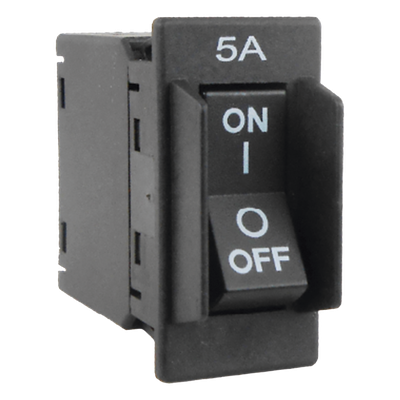 Breaker Magnético-Hidráulico / 25 A / 80 VCC / Capacidad de Interrupción 600 A / 1 Polo / Diseño Compacto