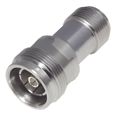 Adaptador en Línea / 4.3-10 Hembra a N Hembra / 50 Ohm / 5,500 MHz / PIM -160 dBc