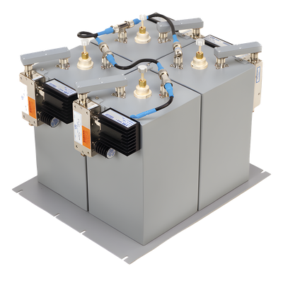 Combinador de RF / 440-512 MHz / 4 Canales / 125 W / 200 kHz Separación / N Hembra / 401x483x483 mm / 27.7 kg
