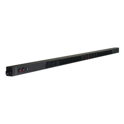 PDU Medible / Entrada NEMA L6-30P 30A / 24 C13 + 6 C19 / Cable 3.05 m (10 ft) / Instalación Vertical 0U