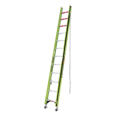 Escalera de Extensión / Aluminio + Fibra de Vidrio / 7.31 m (24 ft) / Capacidad 136 kg / Tipo IA / 20 kg
