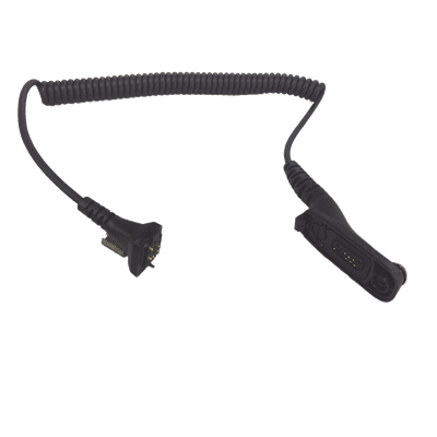 Cable adaptador de audio / Bodycam a radio Motorola APX7000 / Compatible XMRX2 y XMRX5 / Conectores revestidos de goma