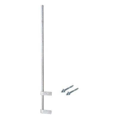 Mástil de Pared / 1.5 m (4.9 ft) / Diámetro 1-1/4' / Calibre 14 / Acero A-36 Galvanizado / Fijación Soldada