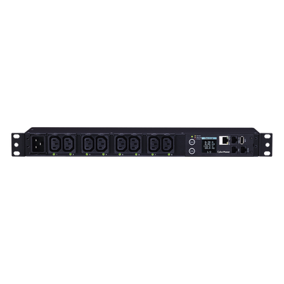 PDU Switchable y Monitoreable por Toma / Entrada 200-240 Vca NEMA L6-20P / 8 Salidas C13 / Horizontal 19in / 2UR / 6.6ft