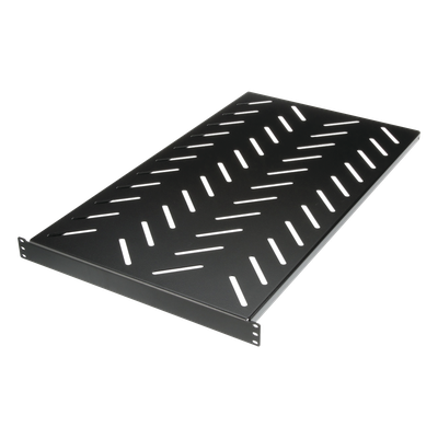 Charola para Rack 19" / 1 UR / Carga 113 kg (250 lb) / Profundidad 927 mm (36.5") / Acero Negro / RoHS
