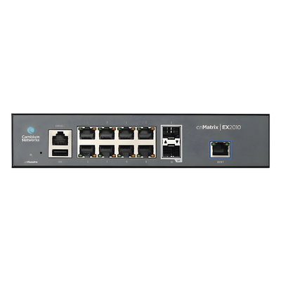Switch Inteligente Capa 3 / 13 Puertos / 8 Ethernet Gigabit / 2 SFP / 20 Gbps / Zero-Touch Provisioning / Gestión en Nube