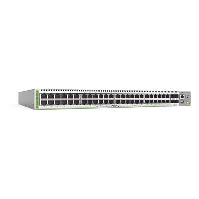 Switch PoE+ Administrable Capa 3 / 48 Puertos Gigabit + 4 SFP / 740 W PoE+ / 104 Gbps / 77.4 Mpps