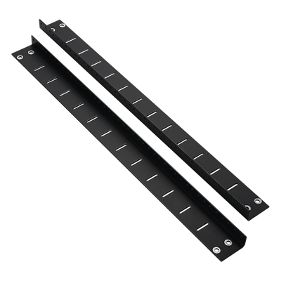 Kit de Rieles Posteriores / 26 UR / 1158 x 21 mm / Carga 350 lbs / Ajuste 0.9 pulgadas / Negro