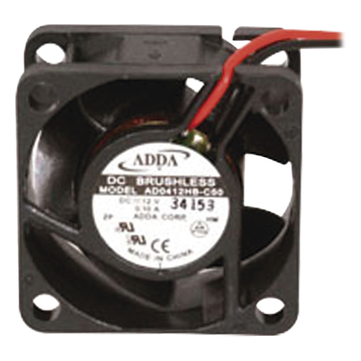 Ventilador Axial / 40x40x20 mm / 1.57x1.57x0.79 in / Rodamiento de Baleros / 12 Vcc / 8.8 CFM