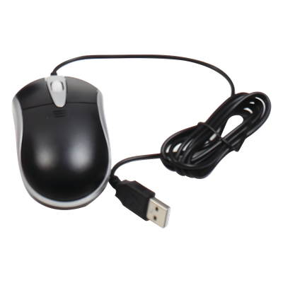 Mouse USB / Plug and Play / Compatible con DVR-NVR / Diseño Ergonómico / Conector USB Estándar