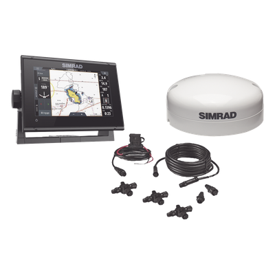 Kit de pantalla multifuncional / Pantalla táctil 7' / NMEA2000 / Antena GPS GS25 / IPX7 / Radar 3G/4G/Halo