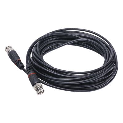 Cable Coaxial Armado con Conector BNC (Video) / Longitud de 8 mts / Optimizado para Cámaras 4K / Uso en Interior