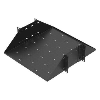 Charola para Rack / 19" / 3U / Carga 150 kg / Profundidad Ajustable 484 mm (1.6 ft) / Acero Calibre 14