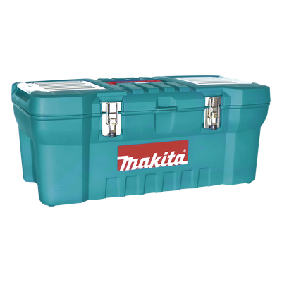 Caja de herramientas / 24" (1.97 pies) / Doble cerradura metálica / Bandeja desmontable / 60 x 25 x 30 cm