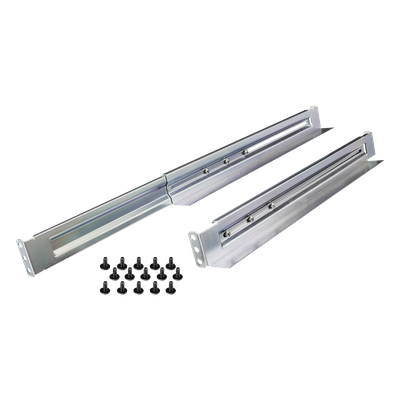 Kit de Rieles para Rack 4 Postes / Ajustable 469.9-736.6 mm (18.5-29 pulgadas) / Capacidad 104.78 kg / 1-3 UR