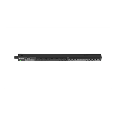 PDU Básico / 22 Salidas NEMA 5-20R / Entrada NEMA L5-30P / 120 Vca / 30A / Cable 3m (10 ft) / Montaje Vertical 0U