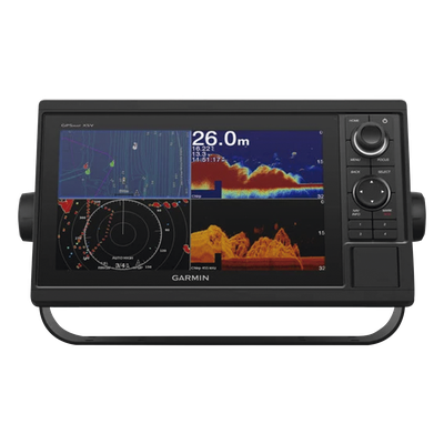 GPS Plotter con Ecosonda / Pantalla 10' (3.05 m) / CHIRP, ClearVü, SideVü / 1 kW / NMEA 2000 y 0183