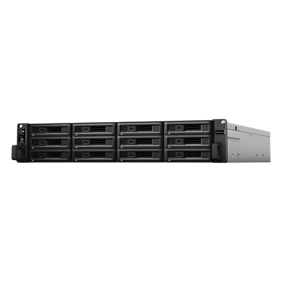Servidor NAS Rack / 12 Bahías / Expandible a 36 / Intel Xeon D-1531 6 Núcleos / 8 GB DDR4 ECC / Fuente Redundante / Virtualización Certificada