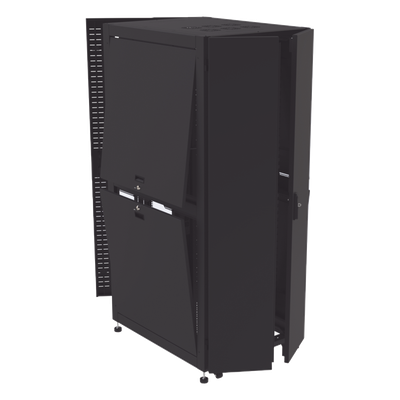 Gabinete Rack 19" / 42UR / 800 x 1000 mm / Acero / Carga 1268 kg / Puerta con Cristal Templado