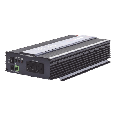(Trabajo 24/7) Inversor de Corriente PURA 1000 W / 12 Vcc / salida 120VCA / HEAVY DUTY