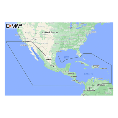 Carta Náutica Digital / América Central y Caribe / Identificación de Profundidades / Easy Routing / Fotografía Aérea / Mareas y Corrientes / Vista 3D Ultra Resolución
