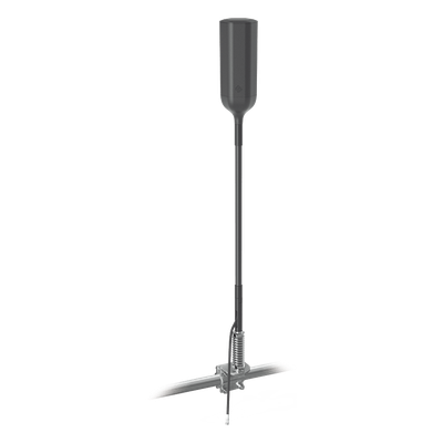 Antena Omnidireccional / 4G/3G / 700-900 MHz, 1710-2270 MHz / 4.3 dBi / Altura Ajustable 2.3 m a 12.2 m (7.5 ft a 40 ft) / Montaje para Espejo de Tractocamión