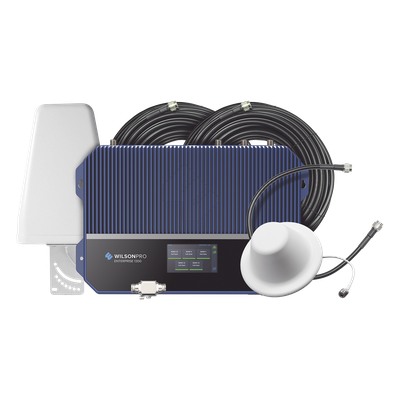 Amplificador de señal celular / 4G LTE, 3G y voz / 3716 m² (40,000 ft²) / 26 dBm / 5 bandas / Multi-tower targeting