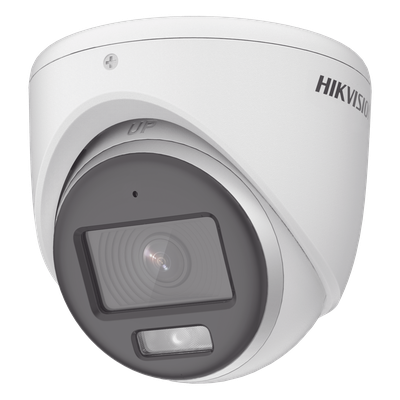 Cámara Turret TURBOHD / 3K 5 Megapixel / Color 24/7 / Luz Blanca 20 m (65.6 ft) / Micrófono Integrado / IP67 / 4 Tecnologías / dWDR