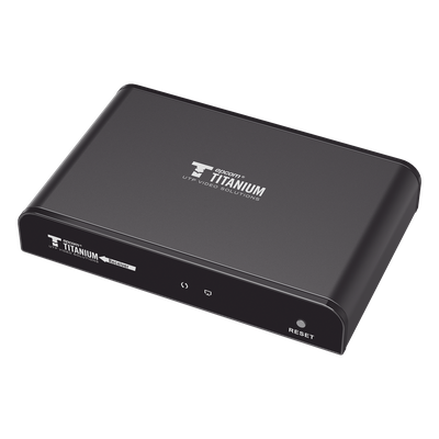 Receptor Compatible para Kits TT-383PRO4.0 / Resolución 1080P@60Hz / Cat 5e/6 / Distancia de 120 m / Control IR / Protocolo HDbitT / Compatible con Switch Gigabit .