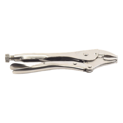 Pinza de Presión Ajustable / 10" (25.4 cm) / Quijada Curva / Corta Alambres Integrado / Acero CR-V / Apertura 1-1/2" (3.81 cm)