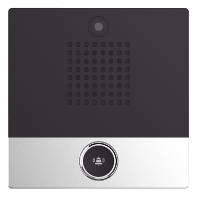 Intercomunicador IP de Video / HD 720p / 1 Botón / 2 Líneas SIP / PoE 802.3af / IP54 / Relé Integrado