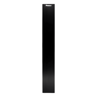 Tapa Final de Fila / 45 UR / Aluminio / 80.6 in (6.7 ft) / Negro / RoHS