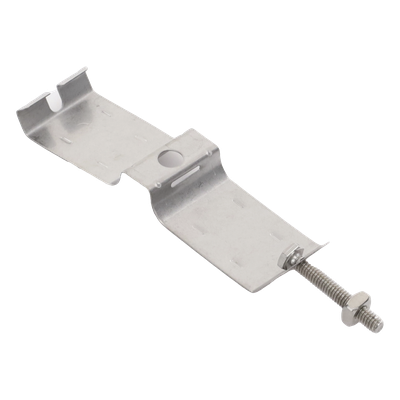 Sujetador de Doble Click / Cable Coaxial 1 1/4 Pulgadas / Paquete 10 Piezas / Montaje Sin Herramientas