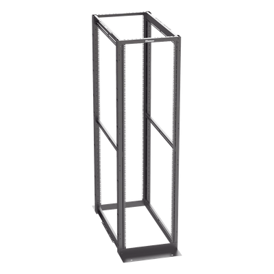 Rack de Cuatro Postes / 45 UR / Carga 2500 lbs / Profundidad Ajustable 41.5 in (3.46 ft) / Acero / EIA-310D