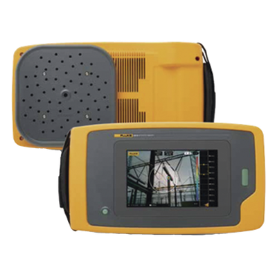 Cámara de Imagen Acústica Industrial / 64 Micrófonos MEMS / LCD 7" / Detección 70 m (230 ft) / 2-52 kHz / Batería 6 h