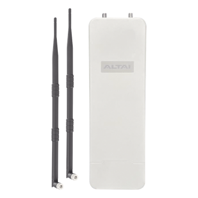 Kit WiFi Omnidireccional 2.4 GHz / 300 Mbps / 29 dBm / 200 m (656 ft) / 128 Dispositivos / 2x2 MIMO