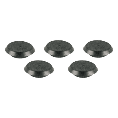 Tapones de plástico / Perforación 3/4" (19 mm) / Paquete de 5 / Instalación en paredes y techos