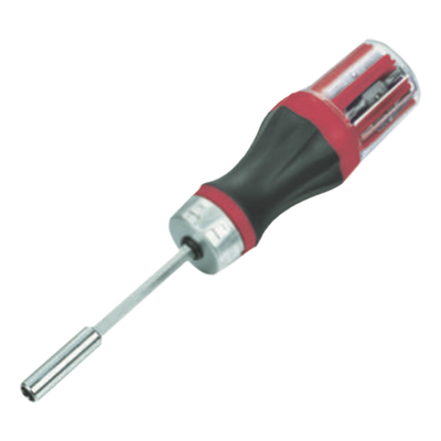 Desarmador multifuncional / 16 en 1 / Función de matraca / Mango ergonómico antideslizante / Acero cromo vanadio