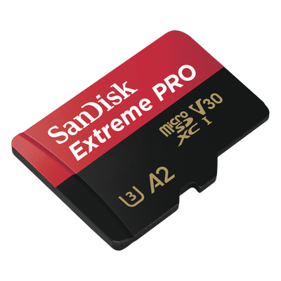 Tarjeta MicroSD / 128 GB / Lectura 170 MB/s / Escritura 90 MB/s / Clase A2 / 4K UHD / Resistente a Golpes Agua Rayos X