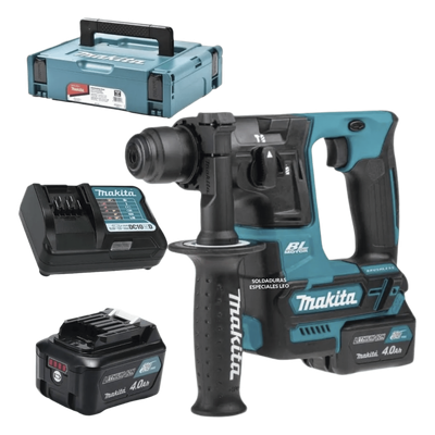 Rotomartillo SDS Plus / 3 Funciones / 18V / 2J / 2 Baterías Li-Ion 3.0Ah / Cargador Rápido / Maletín