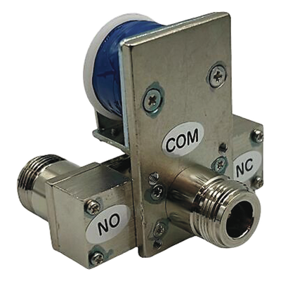 Relevador Coaxial SPDT / 10-14 Vcc / 250W @ 1 GHz / 2 GHz / 50 Ω / N Hembra / 160 mA