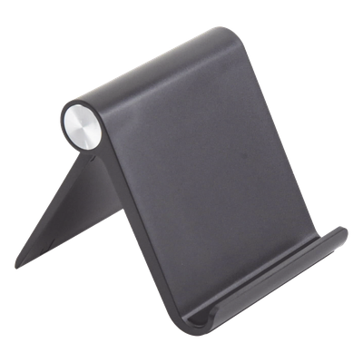 Soporte de Escritorio para Celular / Ajustable 0° a 100° / Plegable / Compatible 4" a 7.9" / ABS / Antideslizante