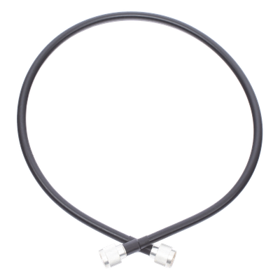 Jumper Coaxial / LMR400 / 85 cm (2.79 ft) / Conectores N Macho / 50 Ω